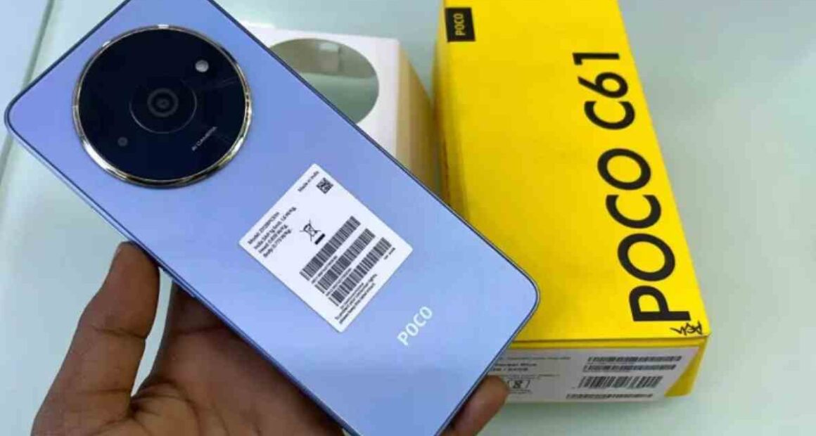 poco c61 smartphone overview