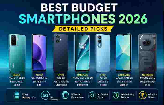Best budget smartphones 2026_ detailed picks 